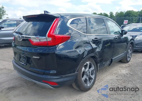2018 Honda Cr-V Ex-L/Ex-L Navi from USA, damaged, VIN 7FARW2H81JE003380